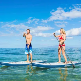 10.5 ft Inflatable Stand Up Paddle Board Surfboard with Aluminum Paddle Pump-10.5 ft