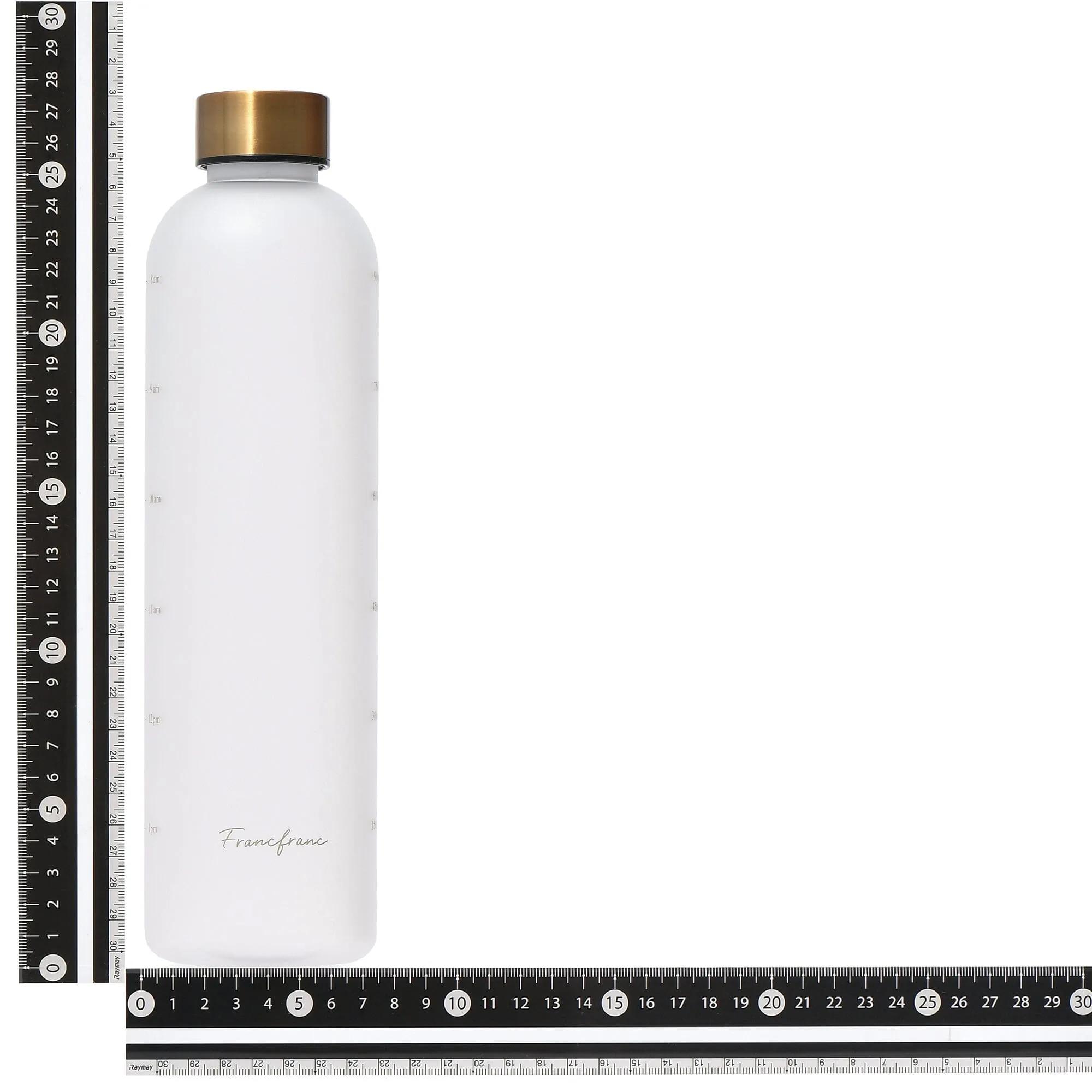 1L Water Bottle White