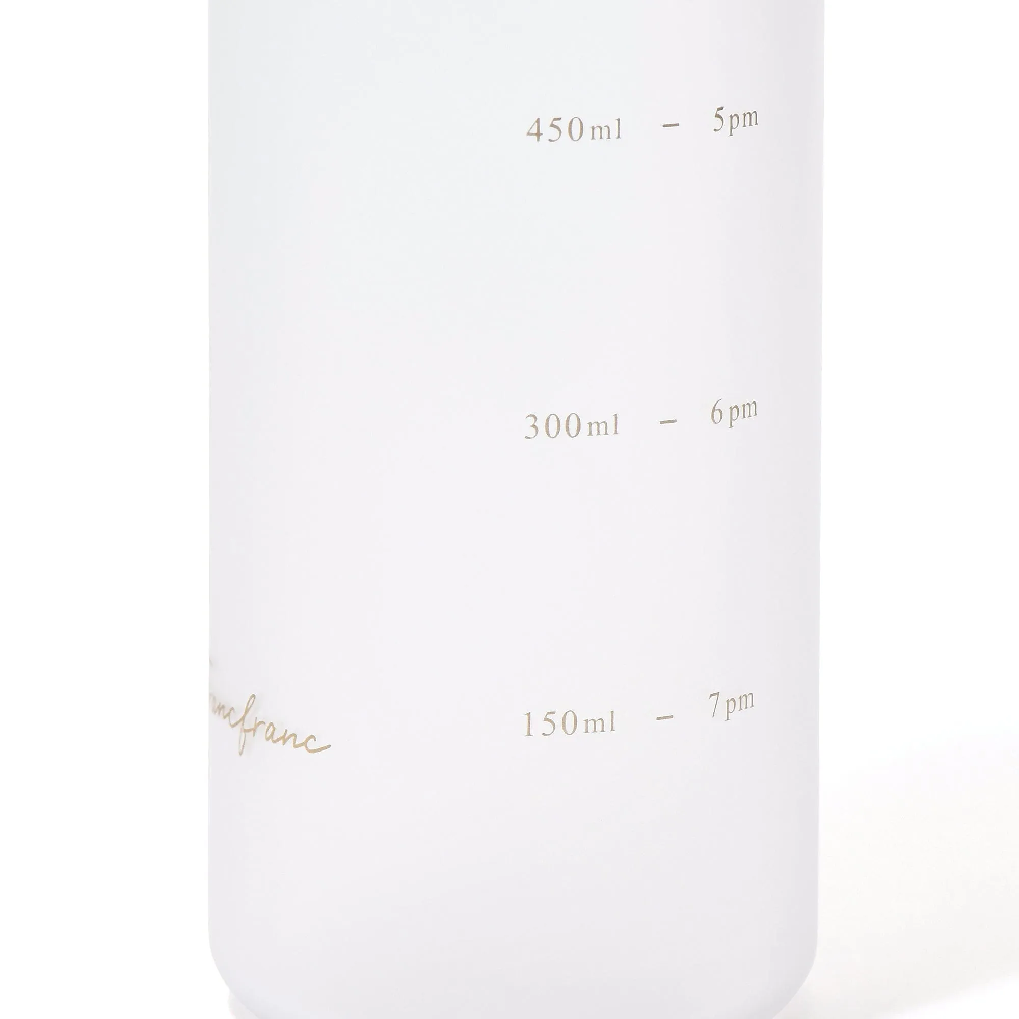 1L Water Bottle White