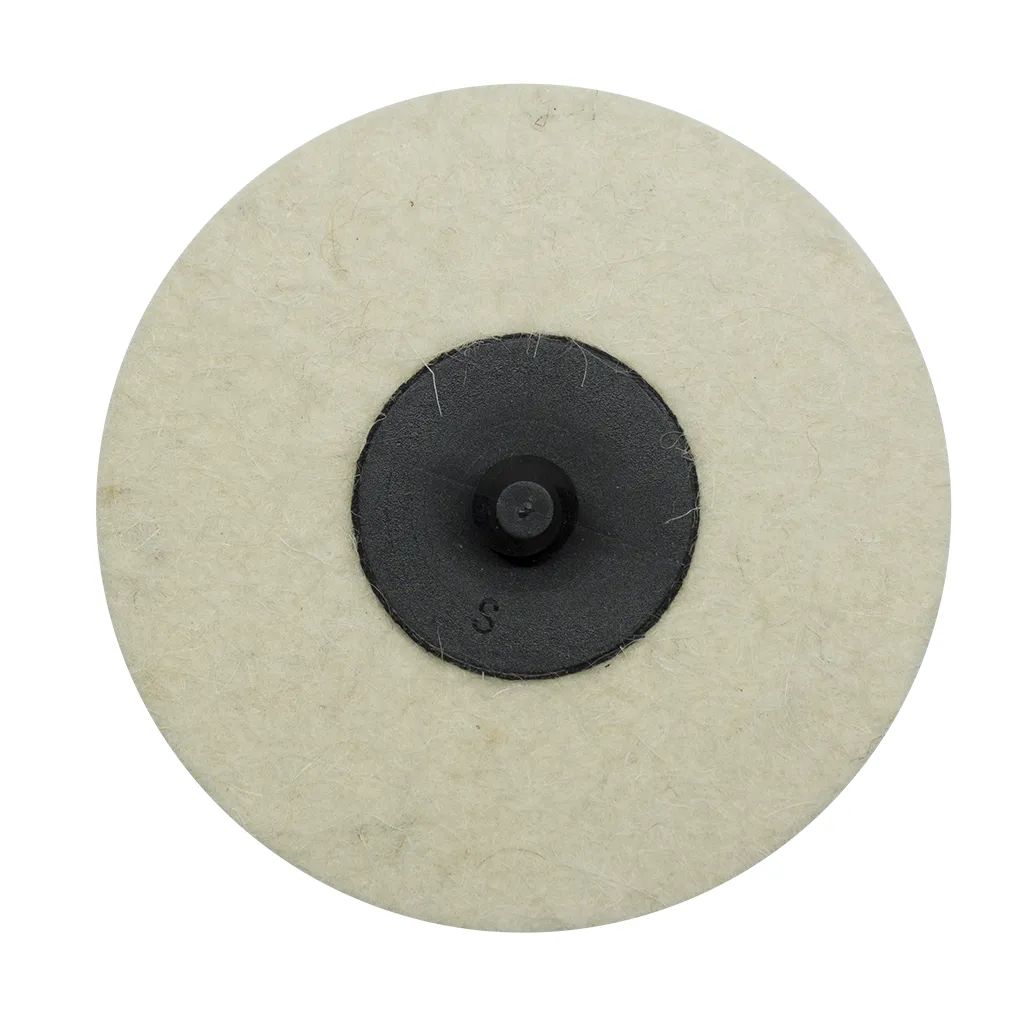 3" Felt Polishing Quick Change Discs - 10 Pack