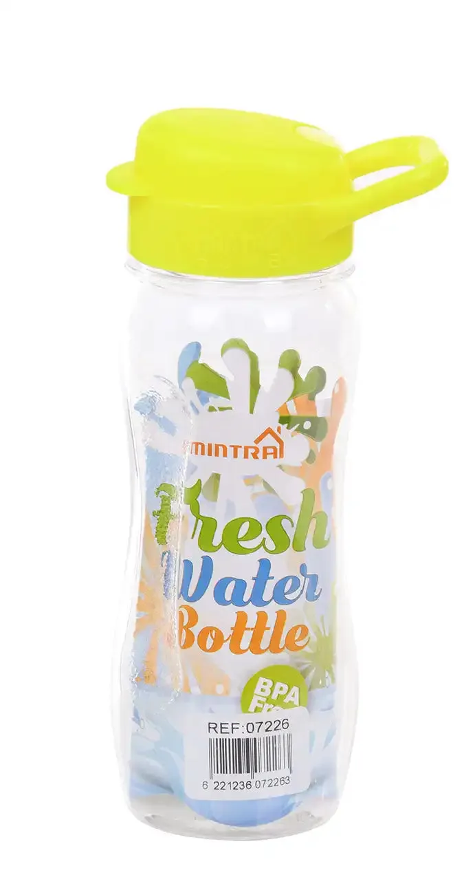 500 ml Transparent Water Bottle - (Kids size)