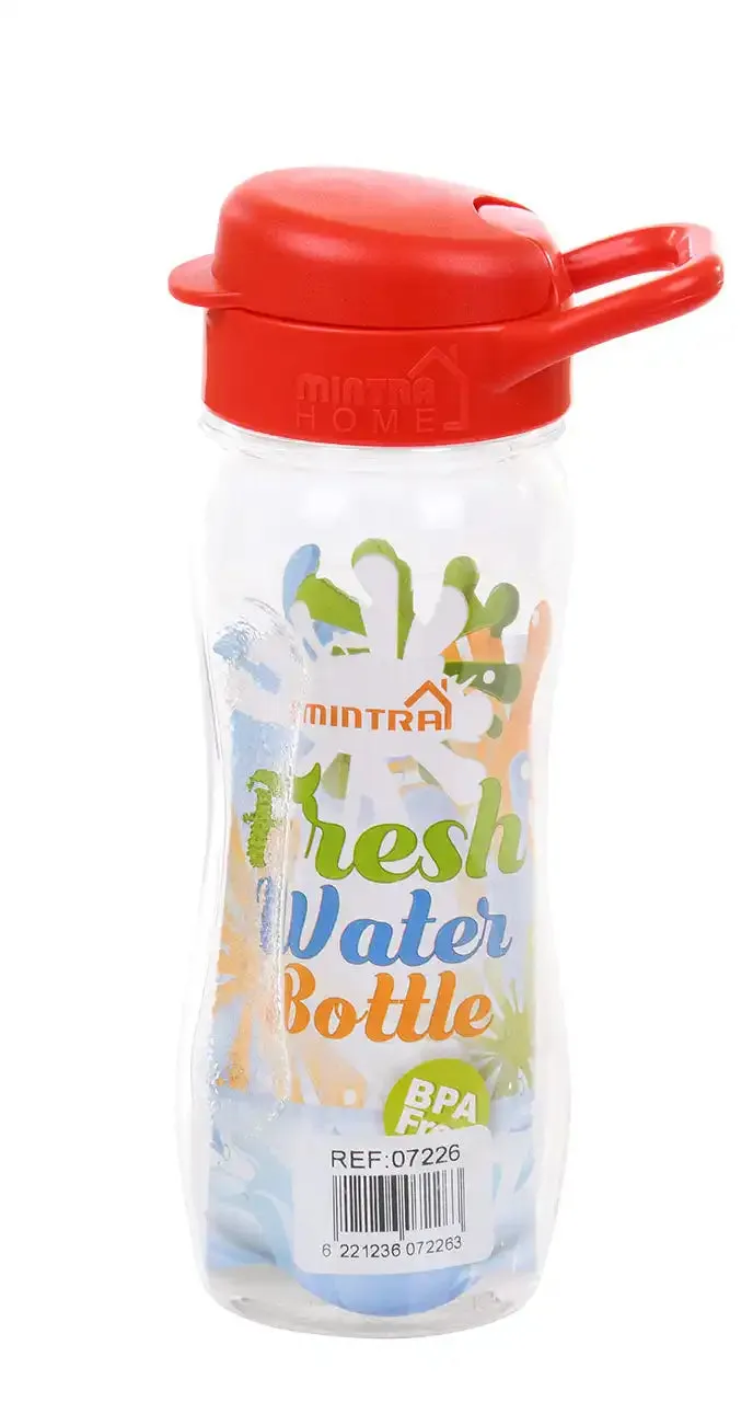 500 ml Transparent Water Bottle - (Kids size)