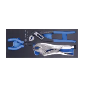 9-40113GPV - King Tony 3Pc Plier Set