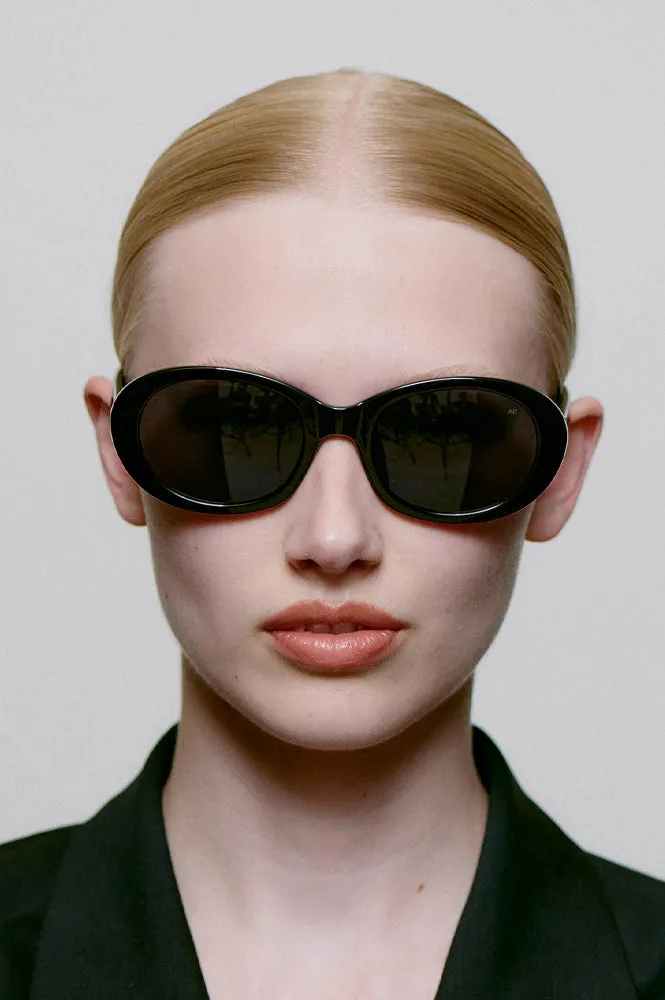 A Kjaerbede Anma Black Sunglasses