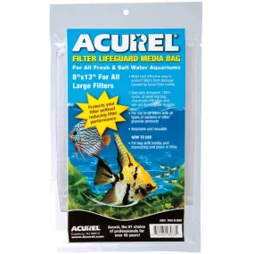 Acurel Filter Lifeguard Media Bag Large 8" x 13"