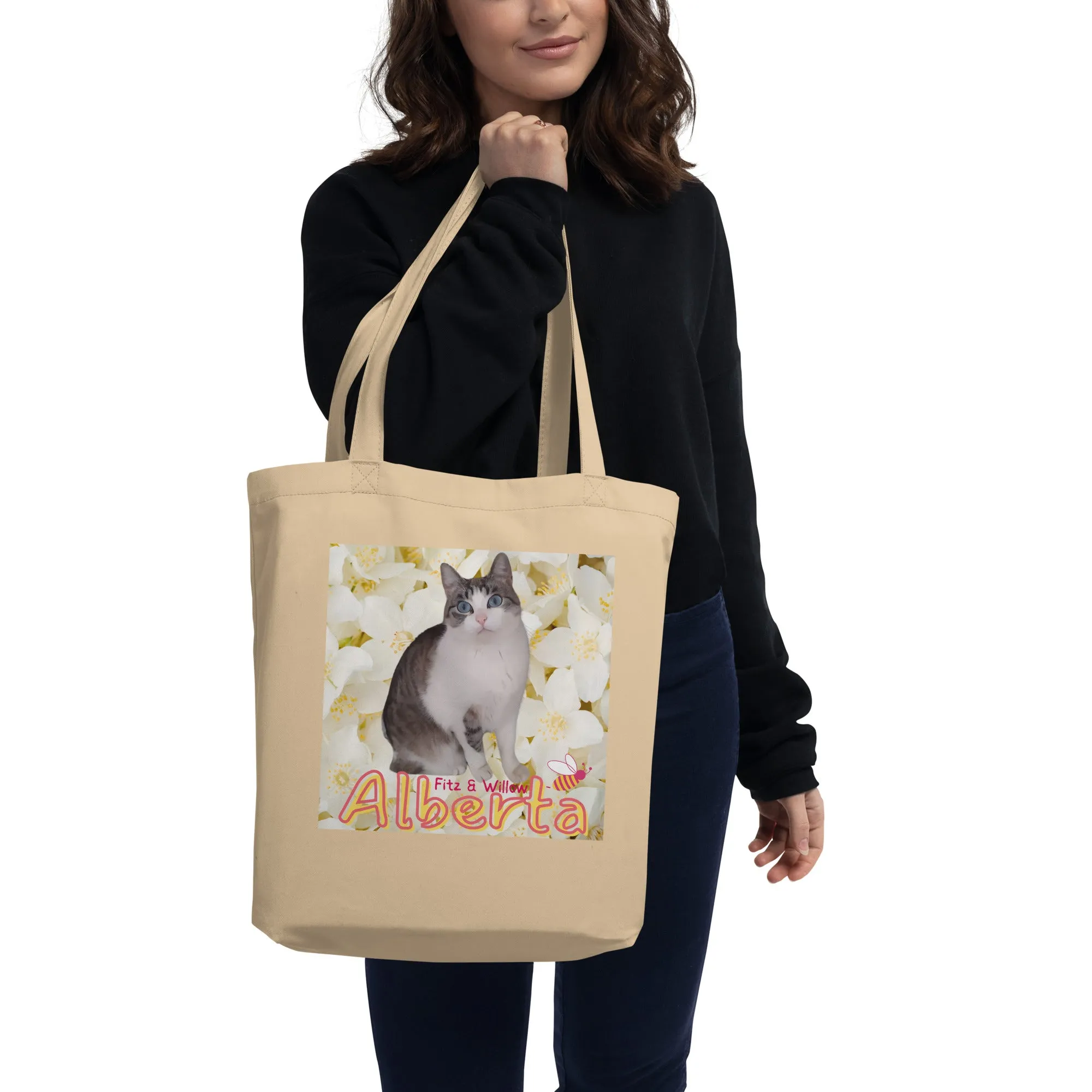 Alberta, sustainable Tote Bag