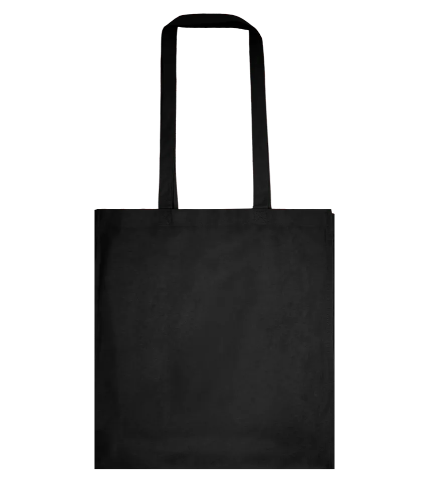 Amour Gagne Toujours Design - Basic colored cotton shopping bag