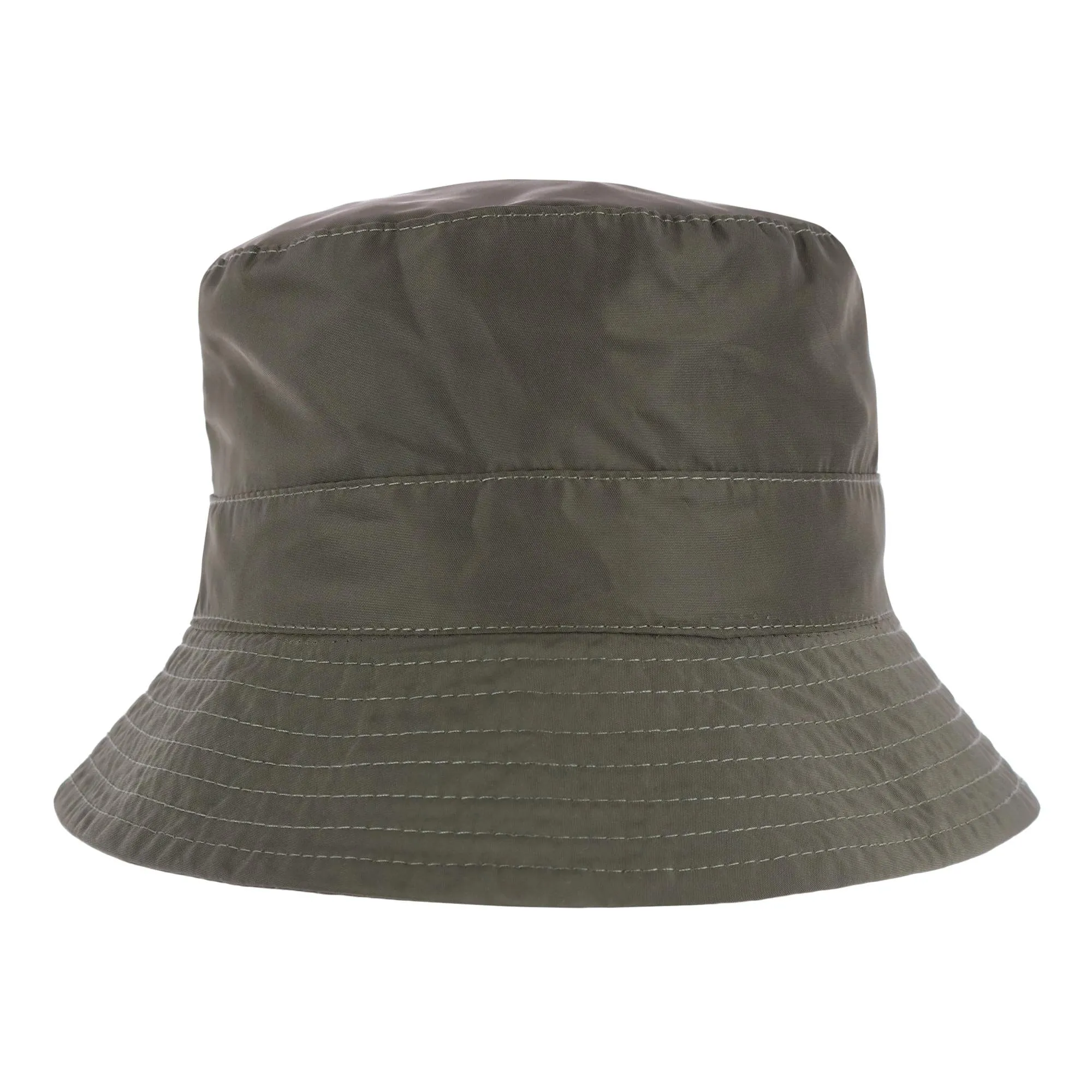 Angela & William Waterproof Packable Rain Hat with Zippered Closure