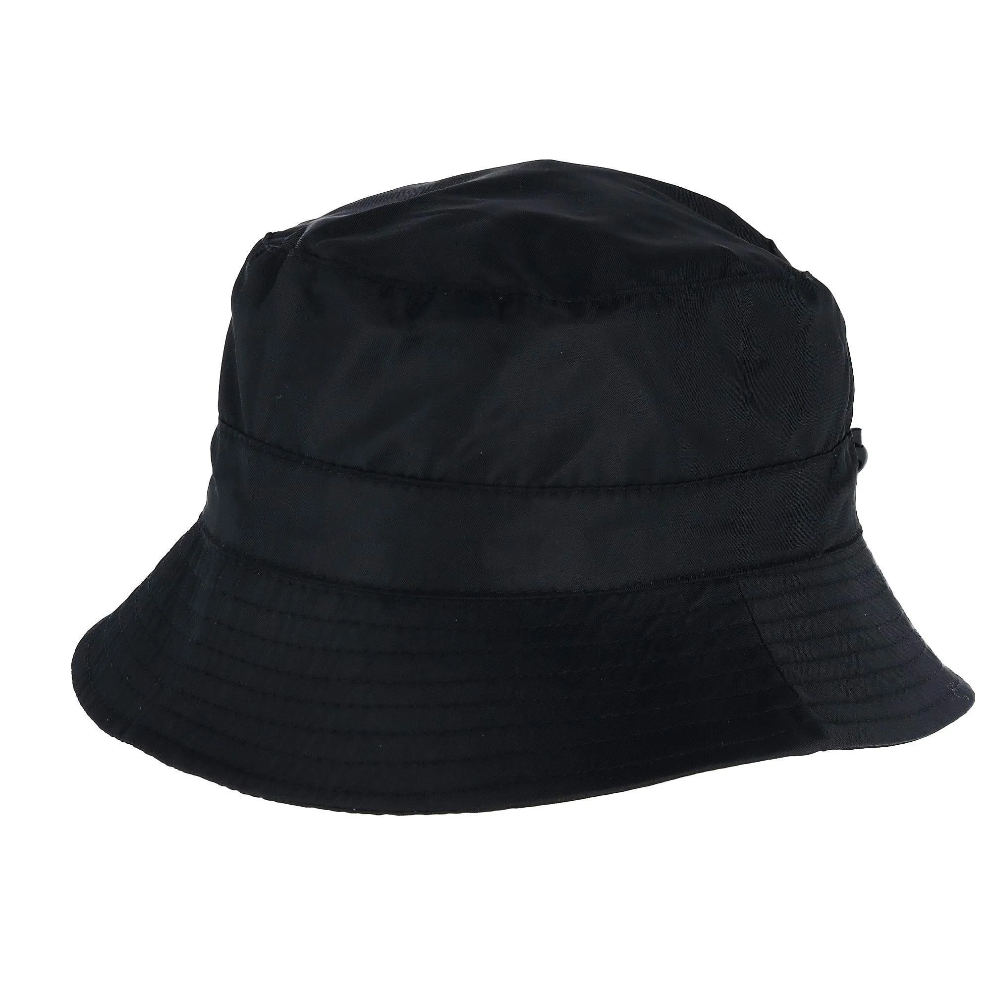 Angela & William Waterproof Packable Rain Hat with Zippered Closure