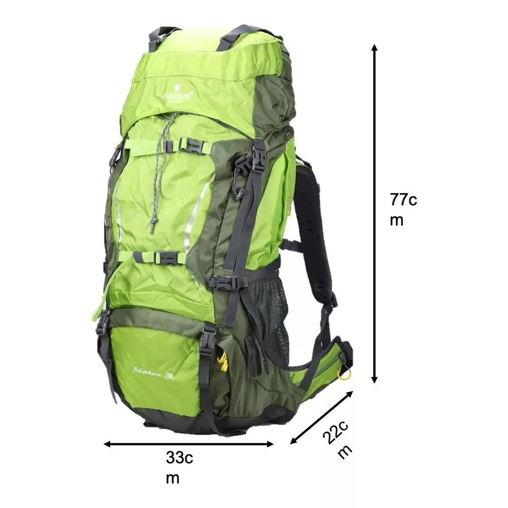 Aoking Camping Nylon Backpack 70L