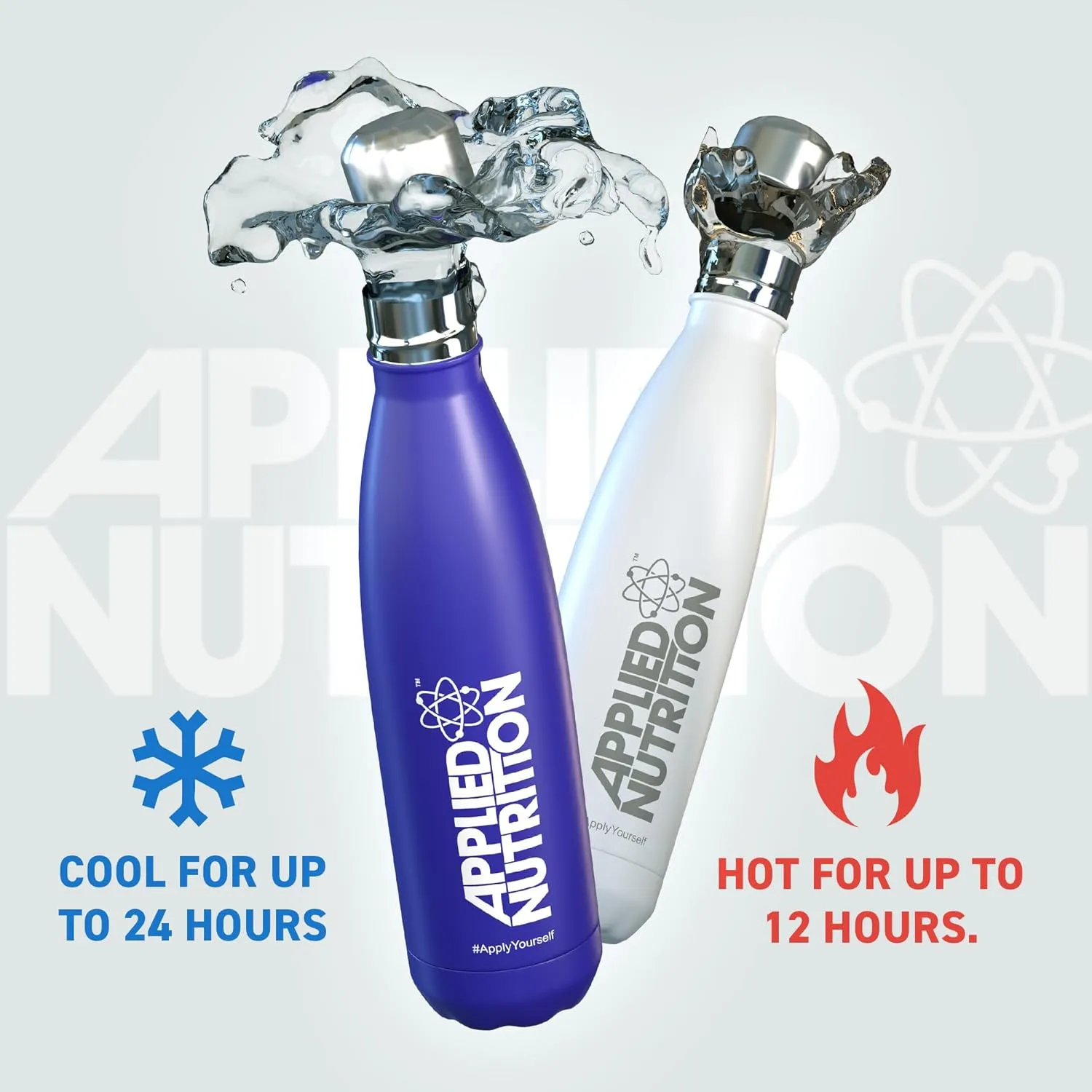 Applied Nutrition Flask Bottle 500ml (Stainless Steel)