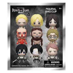 Attack on Titan - Series 3 Figural Bag Clip