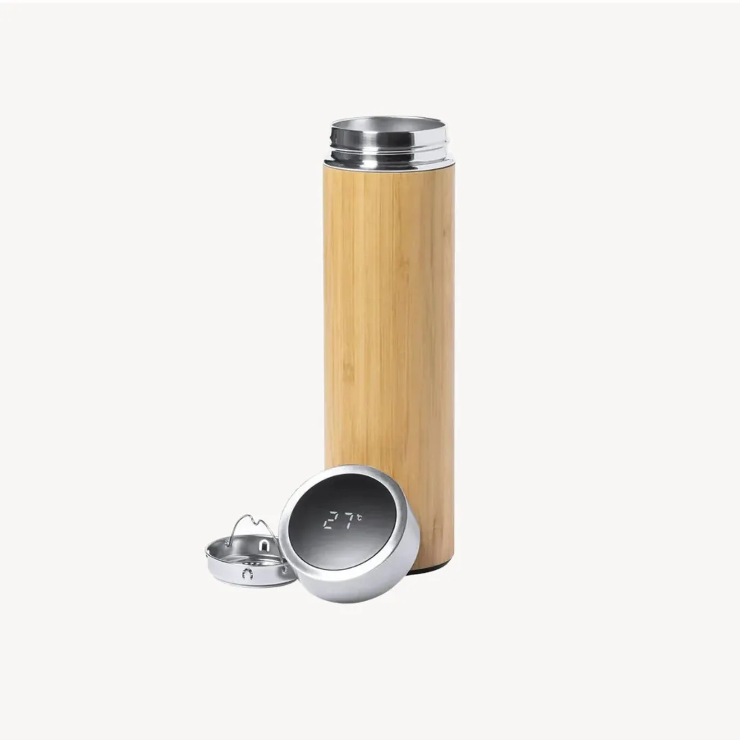 Bamboo Smart Water Bottle 500ml