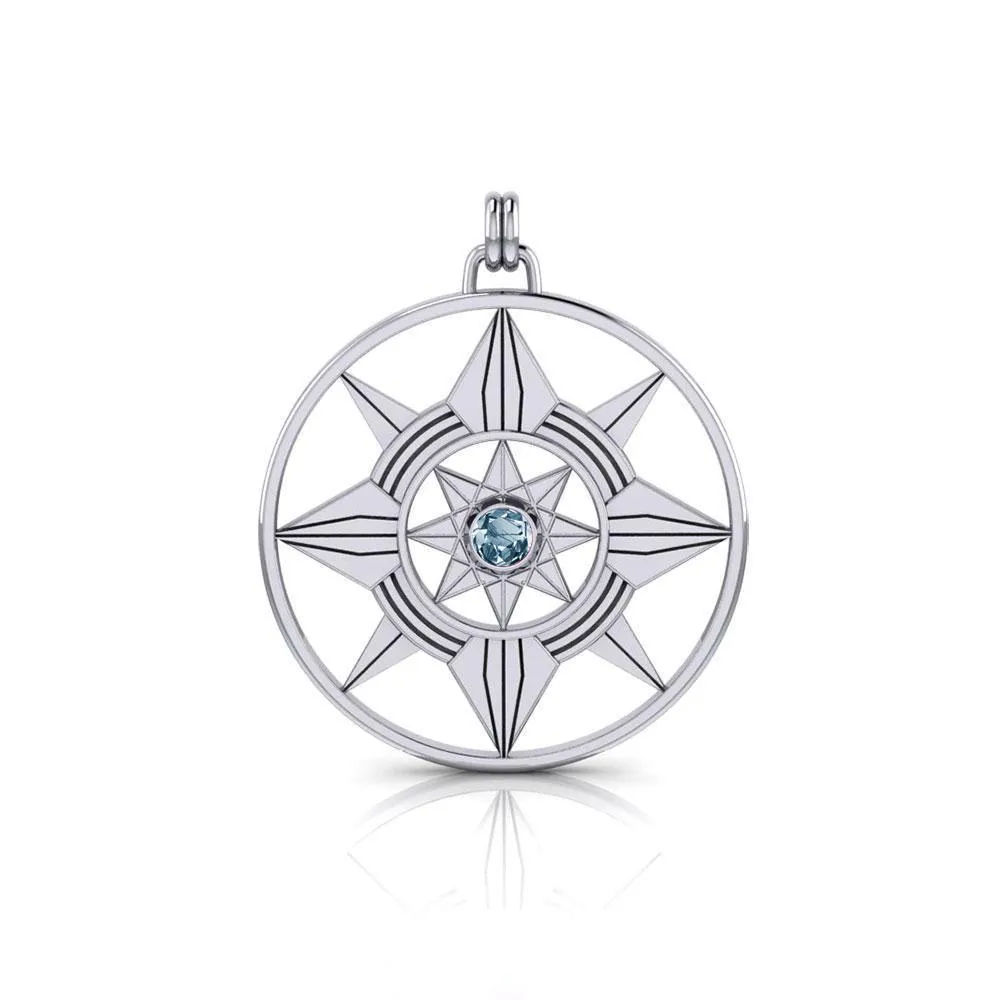 Be a Star Silver Pendant by Sibylle Grummes Unruh TPD1259