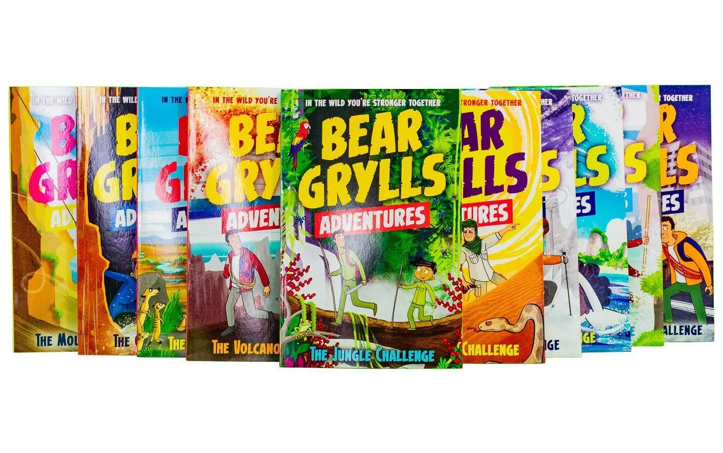 Bear Grylls Adventure Series 10 Book Collection - Ages 7-9 - Paperback