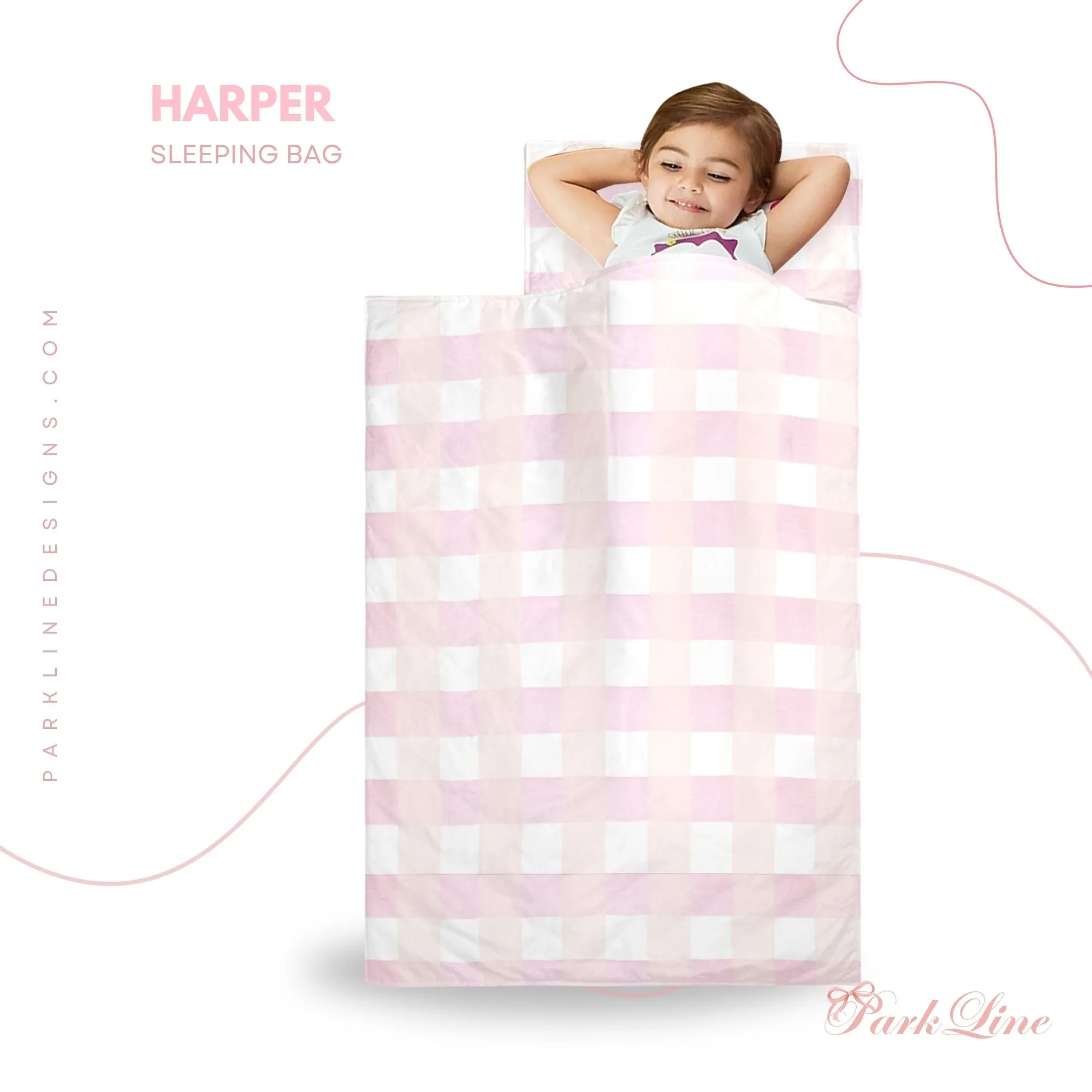 Bella Pink Kids' Long Sleeping Bag. | A Catchy Blend of Comfort & Style | Lightweight and Durable Sleeping Bag for Kids (Copy) (Copy)