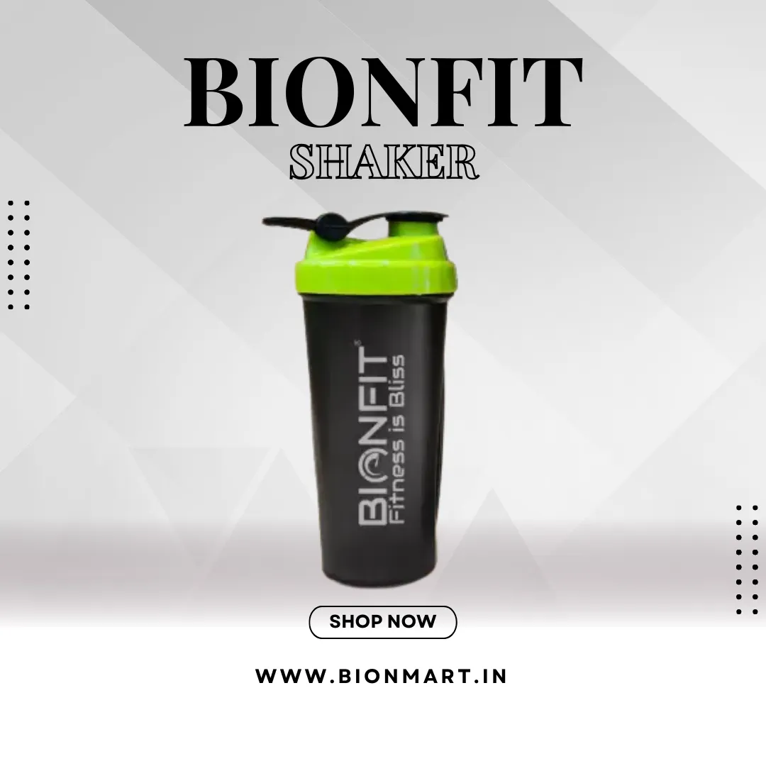 Bionfit Gym Bottle for Protein Shake | 100% Leak-Proof