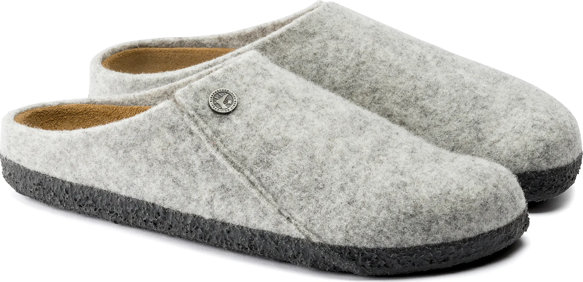 Birkenstock Unisex Zermatt Wool Felt Regular Light Grey | Buy Birkenstock Unisex Zermatt Wool Felt Regular Light Grey here | Outnorth