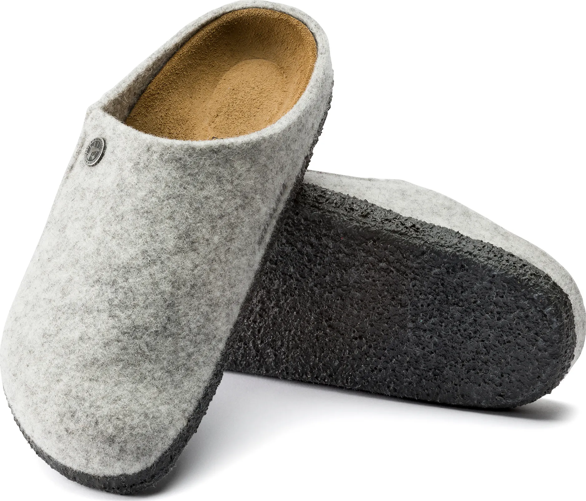 Birkenstock Unisex Zermatt Wool Felt Regular Light Grey | Buy Birkenstock Unisex Zermatt Wool Felt Regular Light Grey here | Outnorth