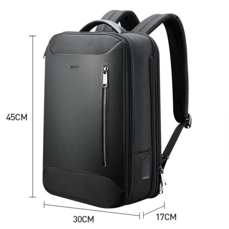 Bopai 61-19011 Waterproof Large Travel Laptop Backpack with USB and Type-C Charging Ports