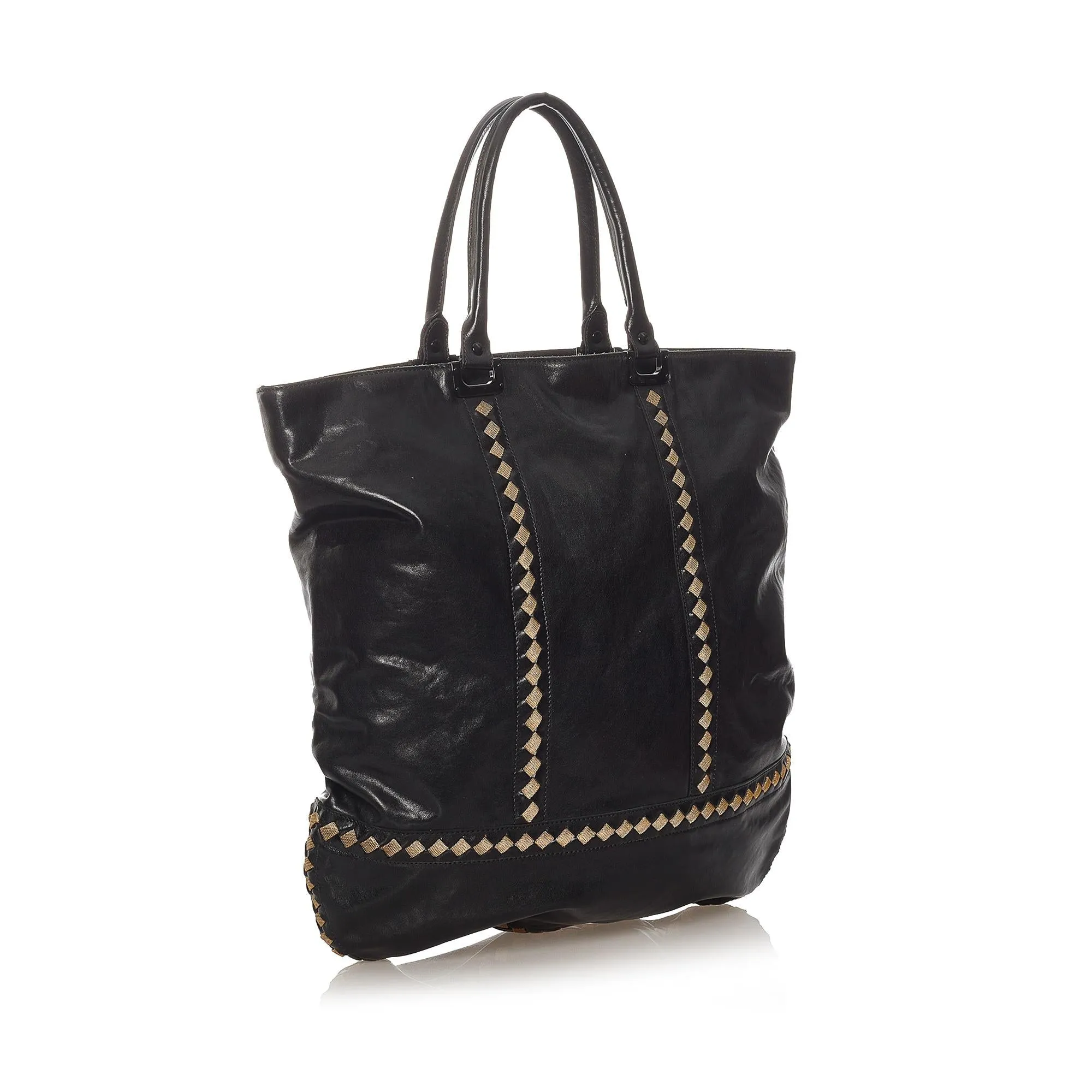 Bottega Veneta Leather Tote Bag (SHG-27522)