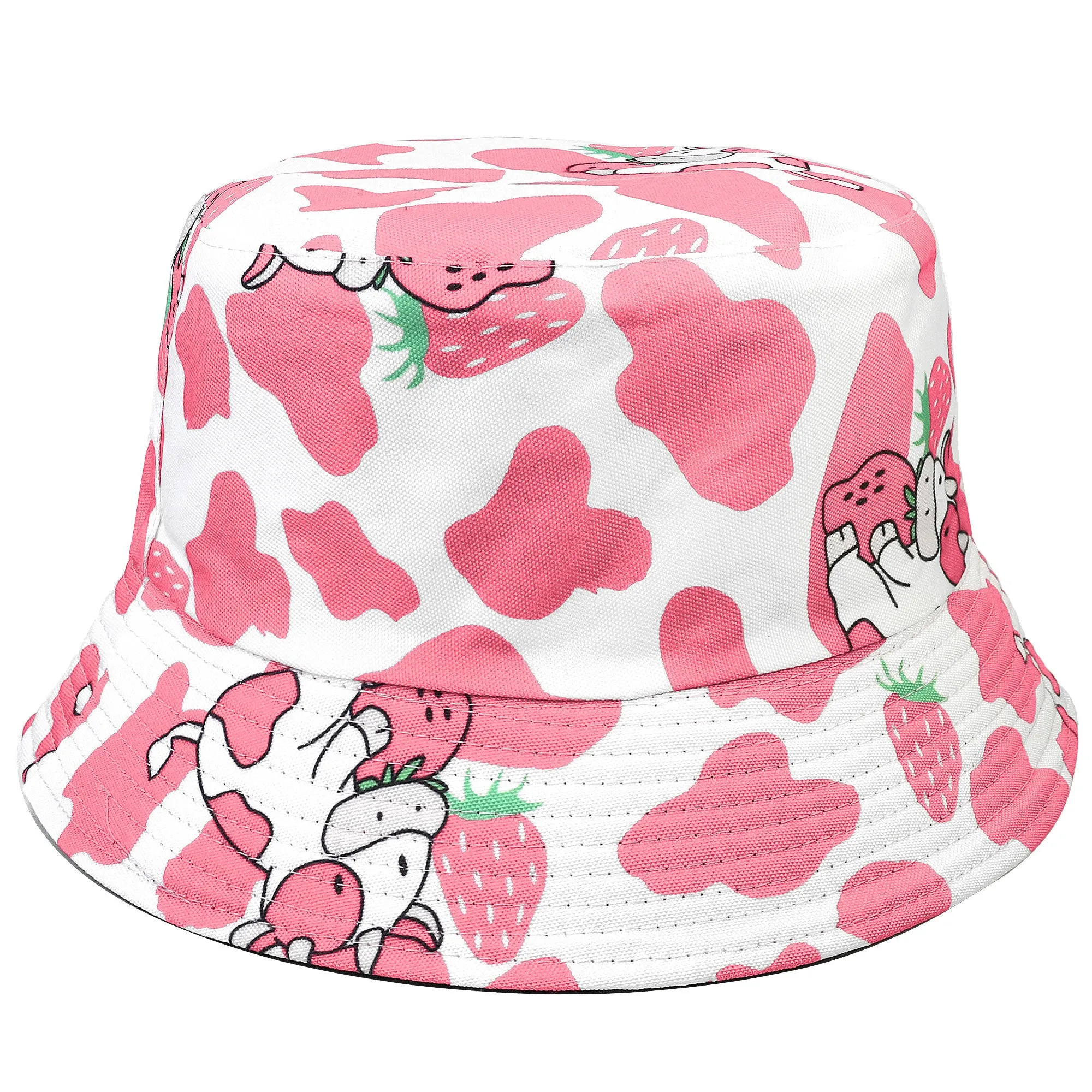 Bucket Hat - Pink Ox & Strawberry