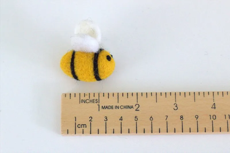 Bumble Bee Felt Shapes