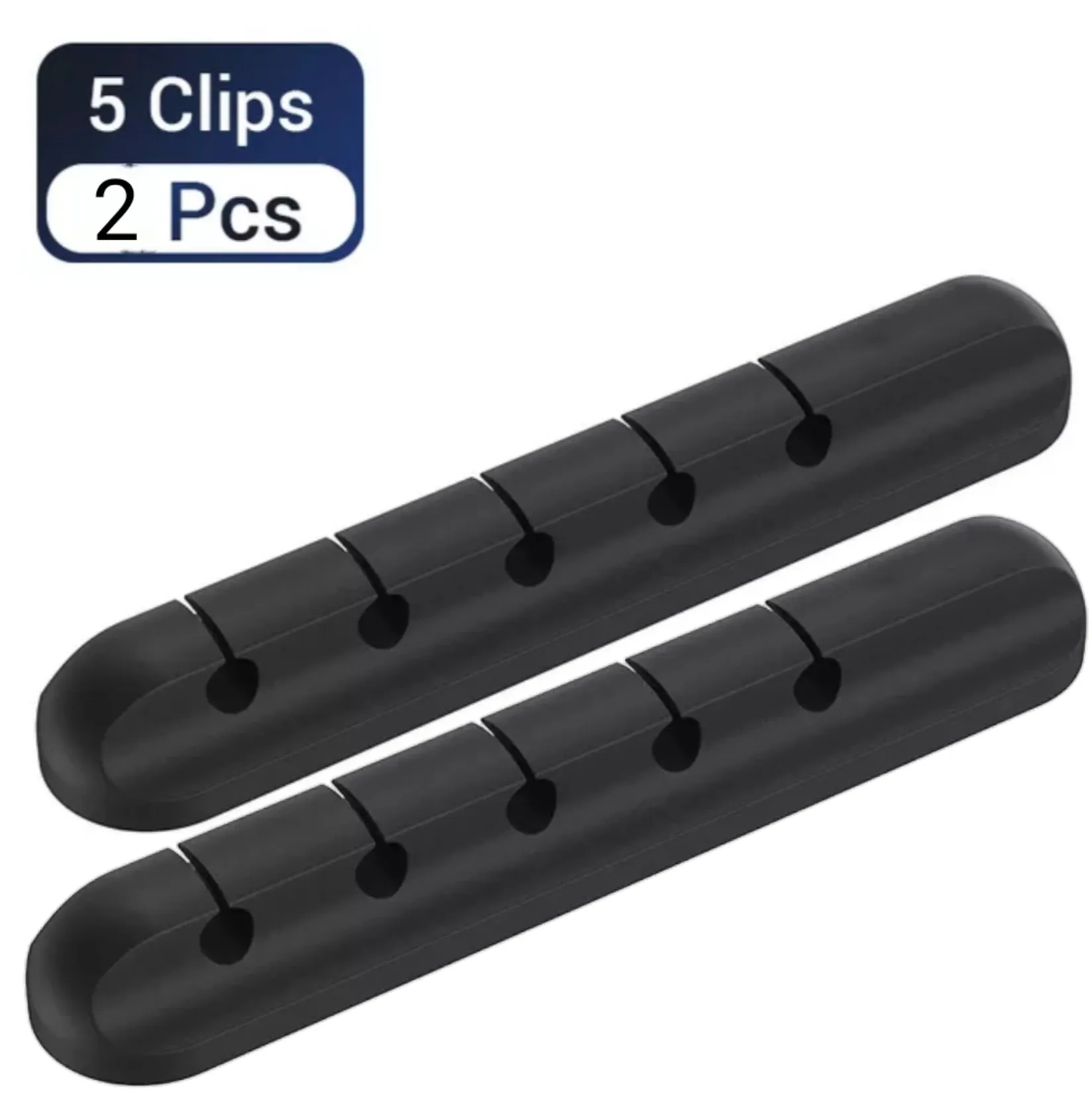 Cable Organizer - Cable Clip For Organizing Your Cables - 2 Pcs Pack