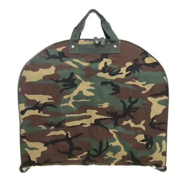 Camo garment bag