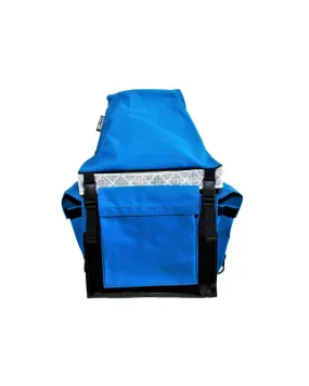 Canvas Mining High Top Reflective Crib Bag Blue