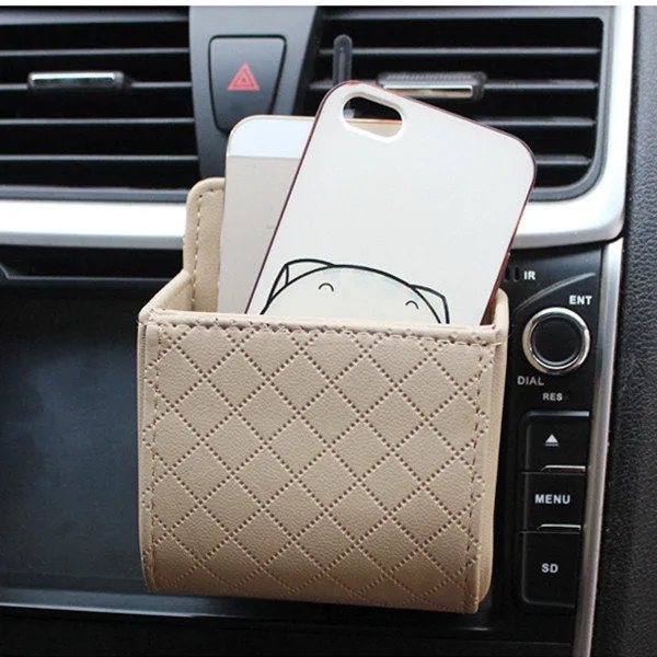 Car Air Vent Car Multi-functional Storage Bag