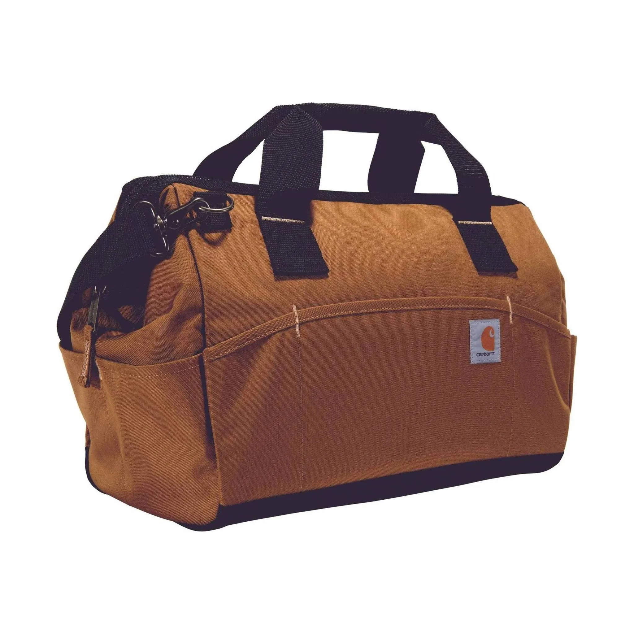 Carhartt 17 Pocket Midweight 16 Inch Tool Bag - Brown