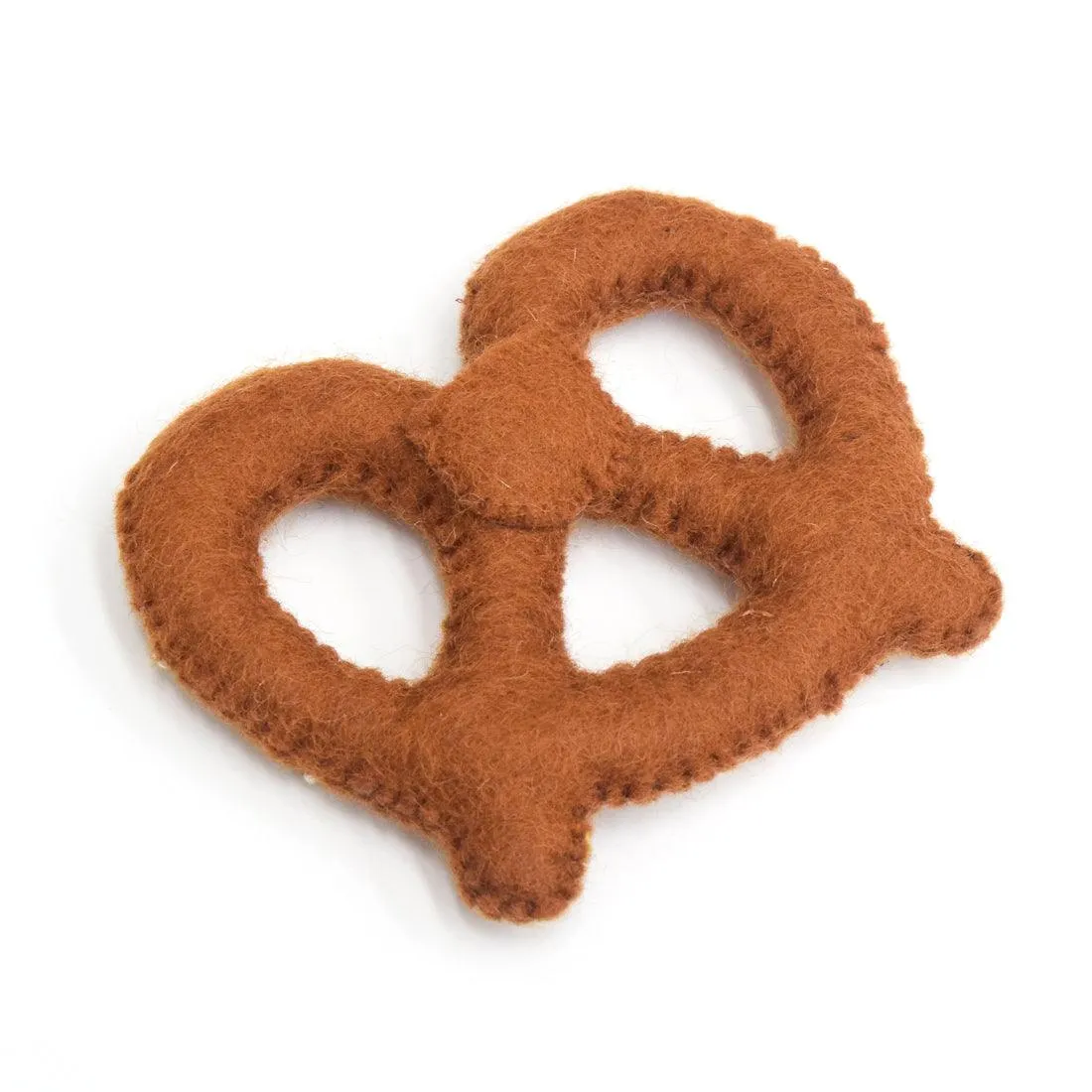 Catnip Pretzel Felt Toy for Cats