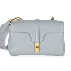 Celine Arctic Blue Supple Grained Calfskin Teen Soft 16