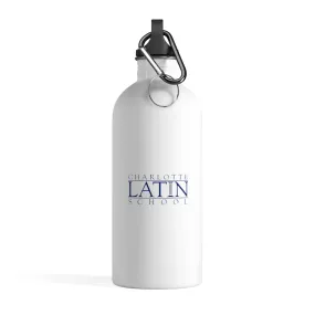 Charlotte Latin Stainless Steel Water Bottle