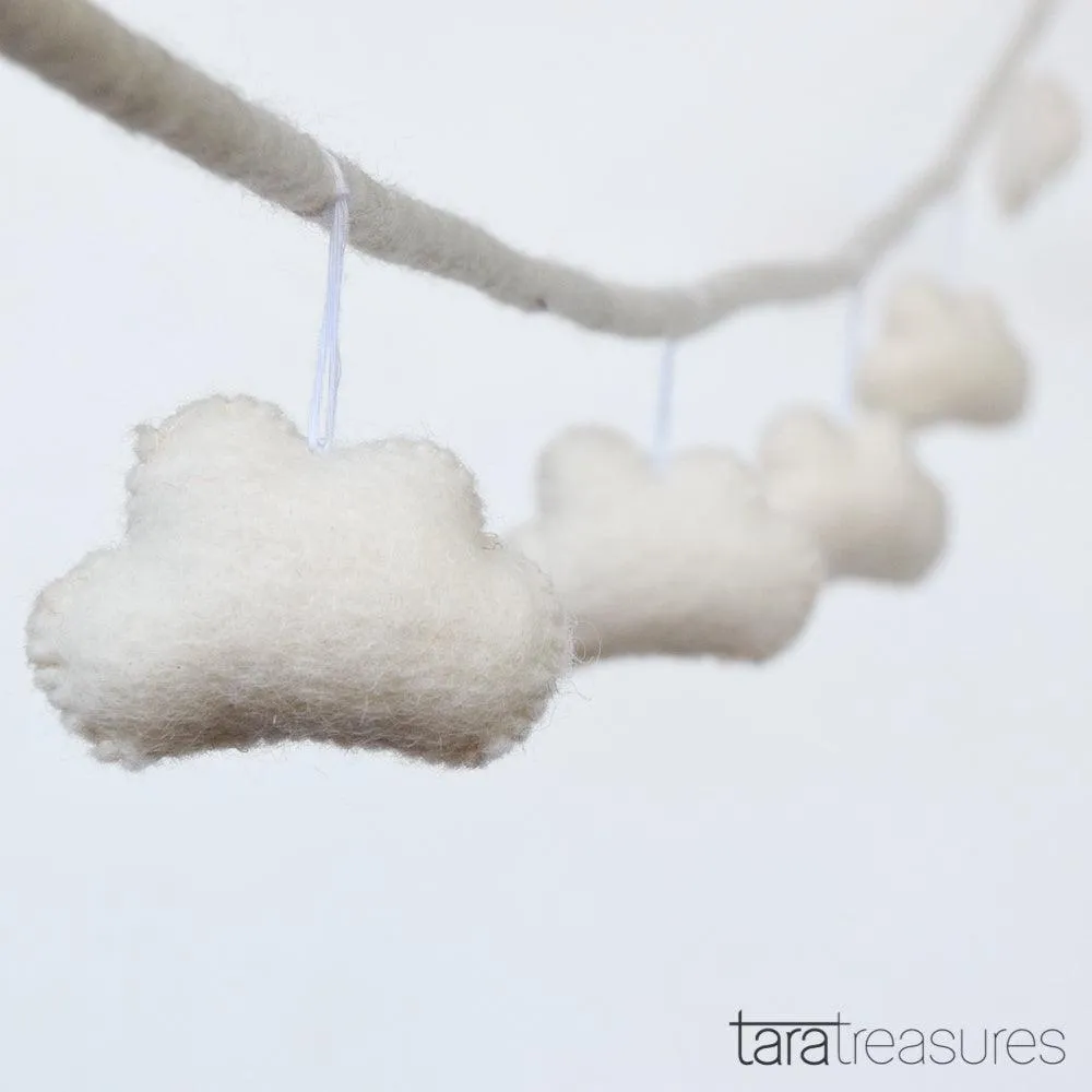 Cloud Garland - White