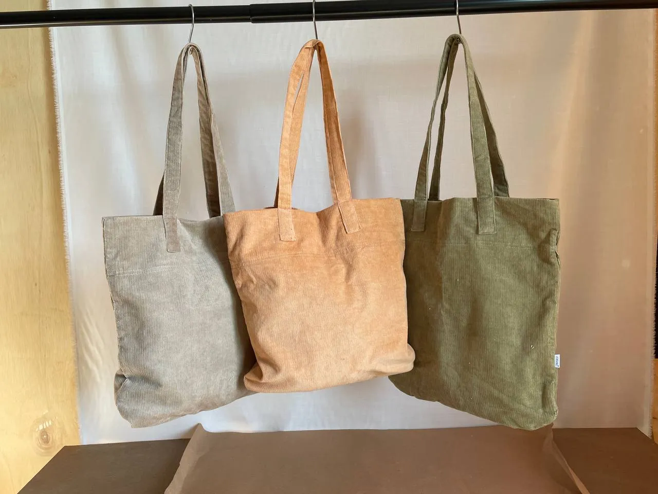 CORDUROY TOTE BAG