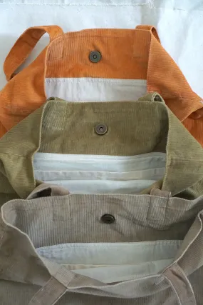 CORDUROY TOTE BAG