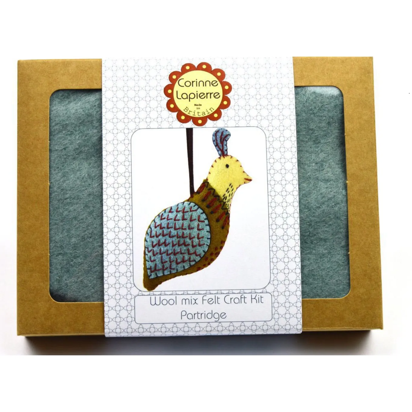 Corrine Lapierre | 12 Days of Christmas - Partridge Mini Embroidery Kit