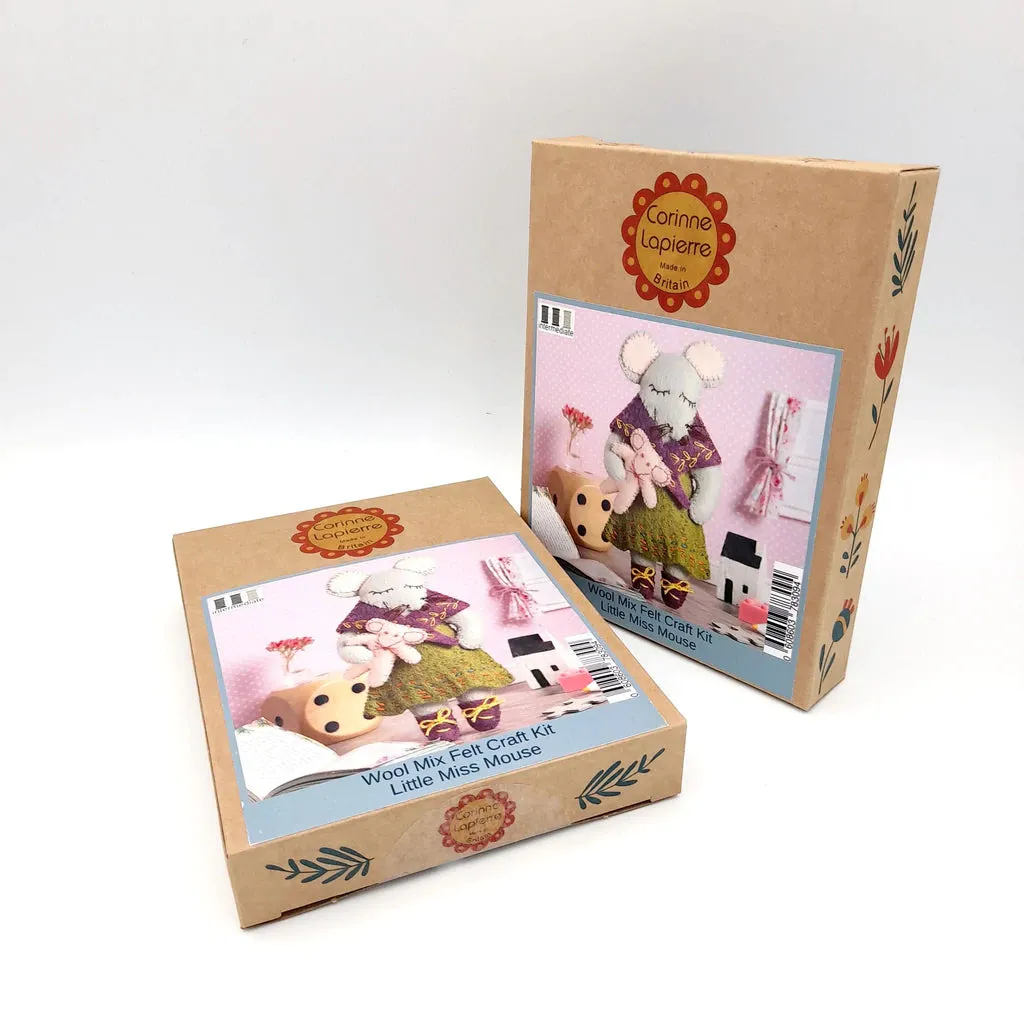 Corrine Lapierre | Little Miss Mouse Felt Craft Kit