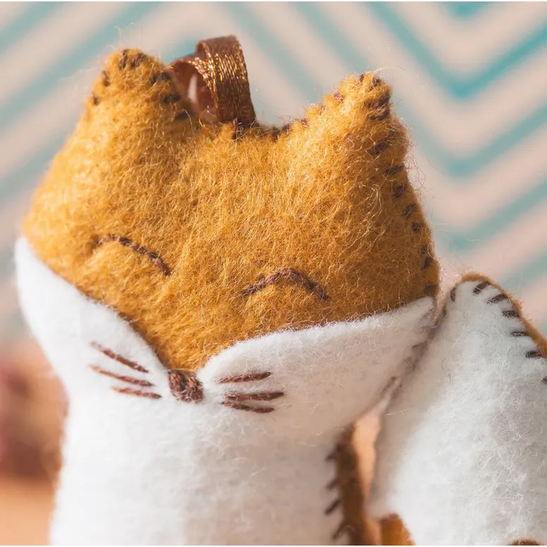 Corrine Lapierre | Mini Fox Felt Craft Kit