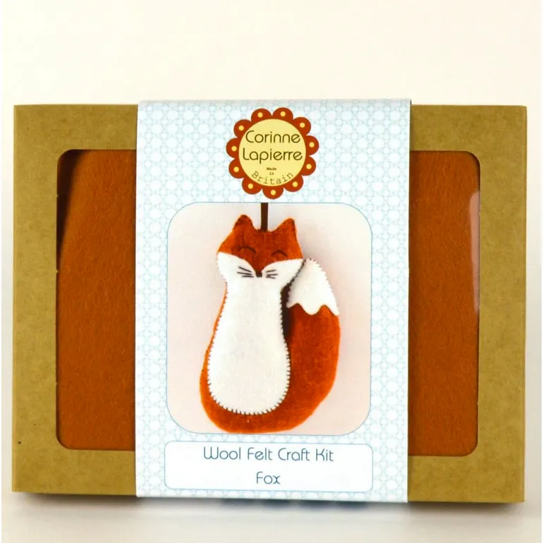 Corrine Lapierre | Mini Fox Felt Craft Kit