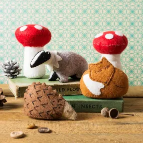 Corrine Lapierre | Wool Felt Craft Kit - Woodland Scene