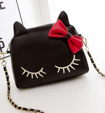 Cute Cat Bowknot Bag AD0297