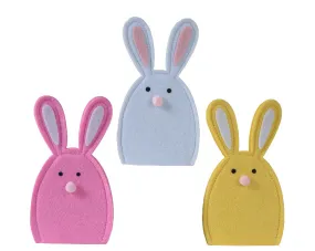 Cute felt bunny egg warmers