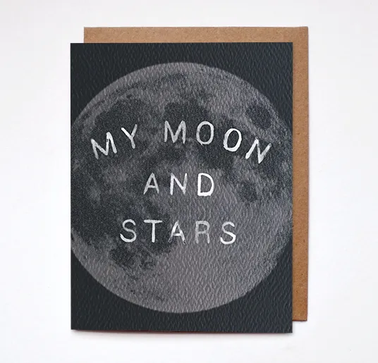 Daydream Prints - My Moon and Stars Card