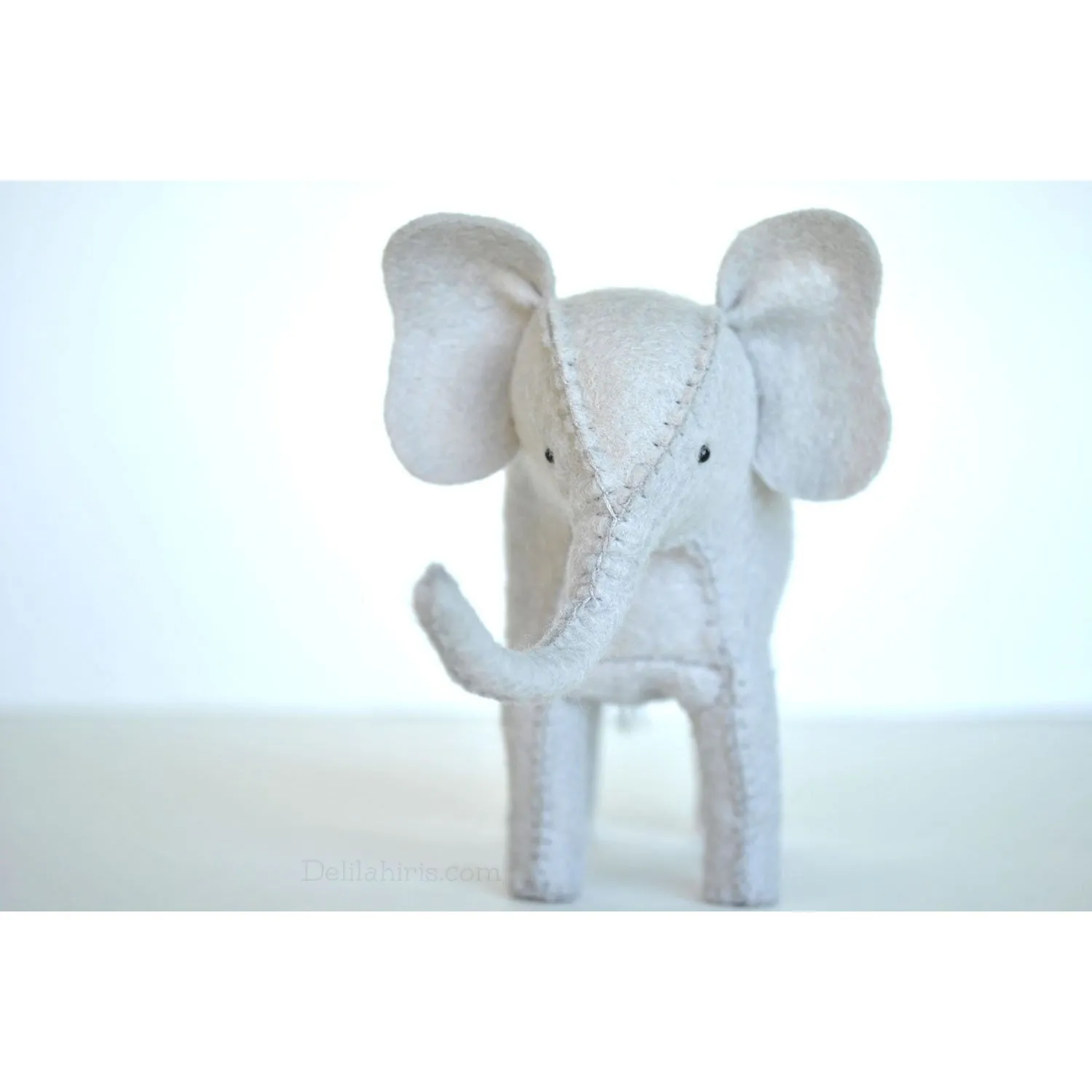 DelilahIris Designs ~ Felt Elephant Sewing Kit