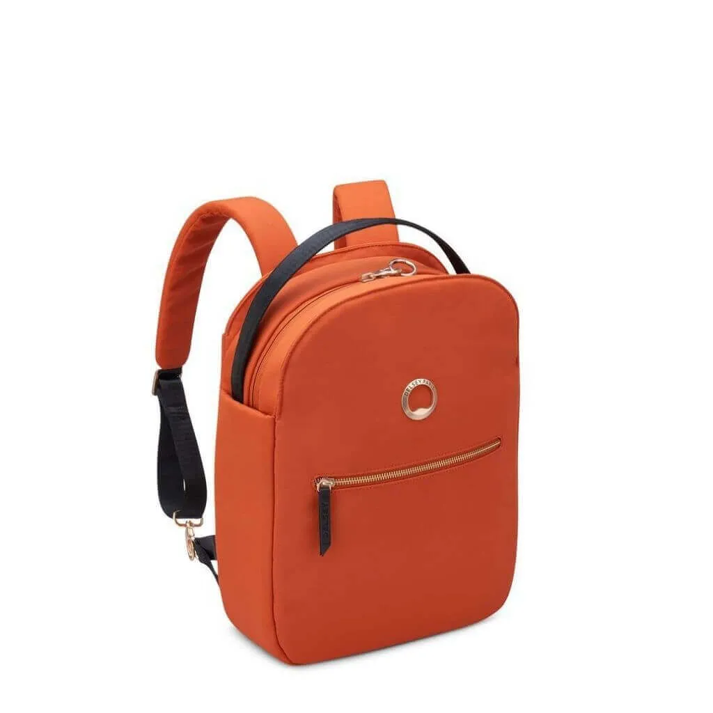 Delsey Securstyle 13.3” Laptop Backpack - Orange