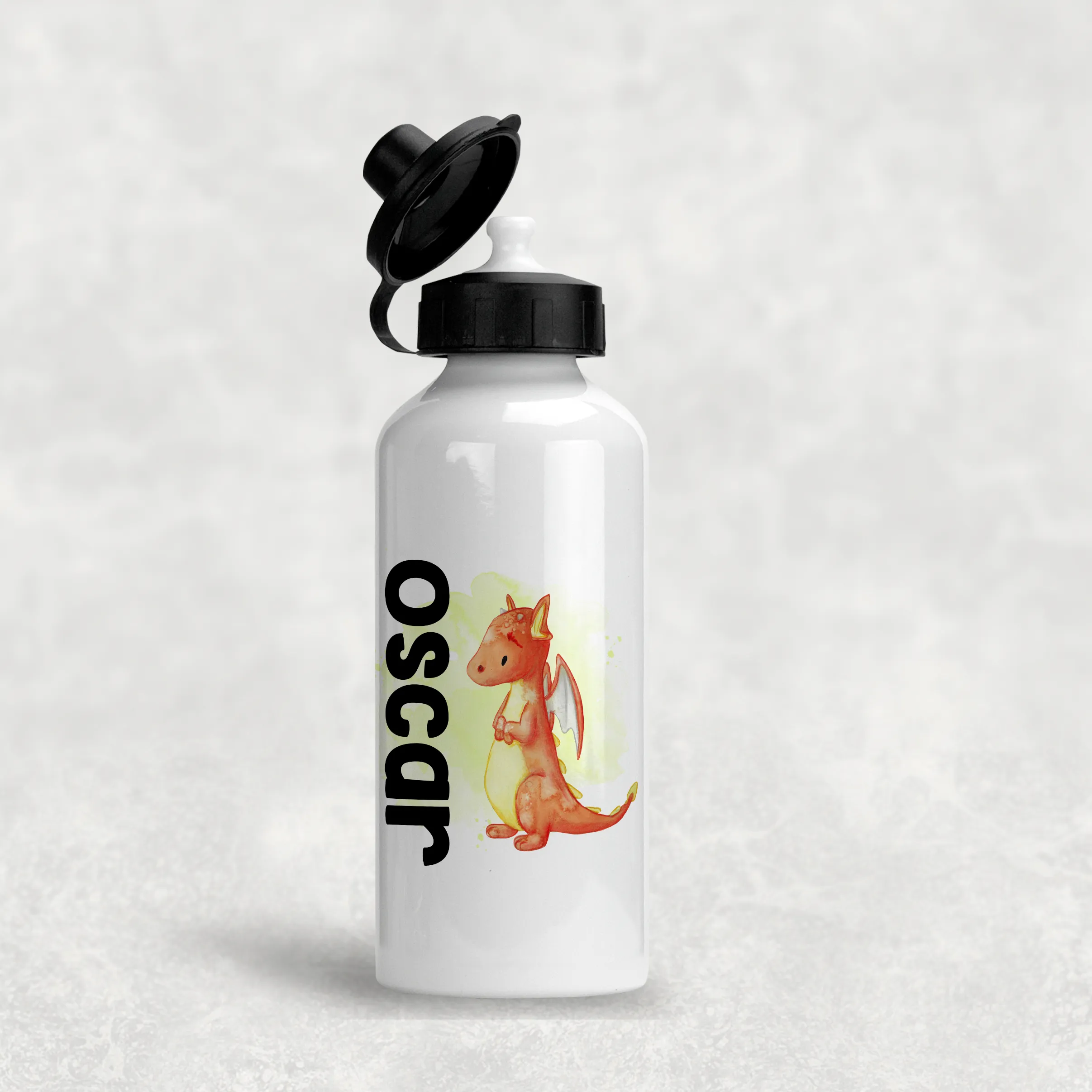 Dragon Personalised Aluminium Water Bottle 400/600ml