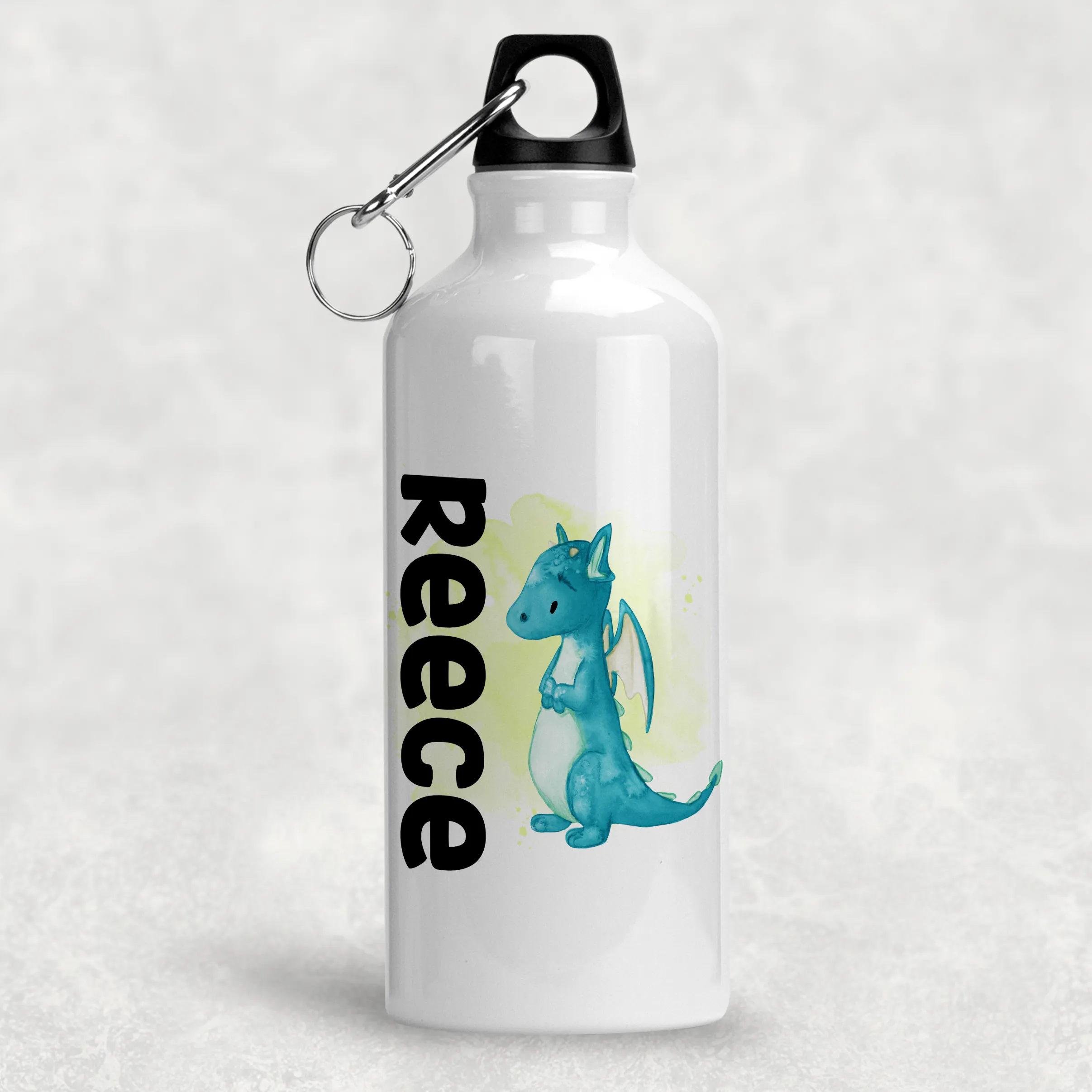 Dragon Personalised Aluminium Water Bottle 400/600ml